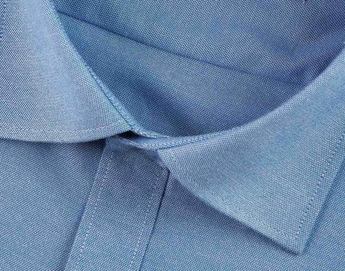 Men's Cotton Blend Oxford Sky Blue Shirt - (0537)