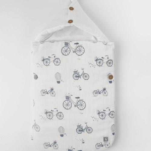 Have a Happy Ride Baby Carrier Nest (Muslin),Carrying Nest Bag,Portable Travelling Bed for Infants for 0-4 Months