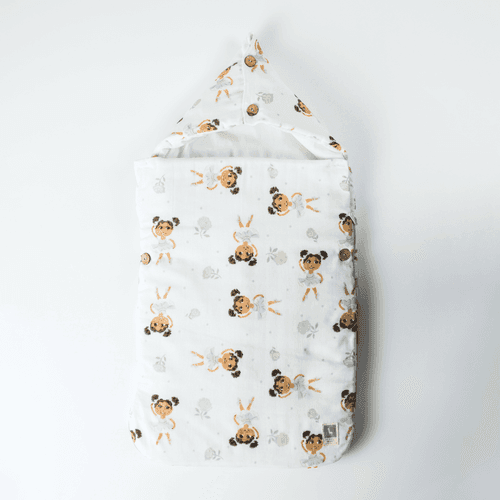 Little Miss Sunshine Baby Carrier Nest (Muslin),Carrying Nest Bag Portable Travelling Bed for Infants for 0-4 Months