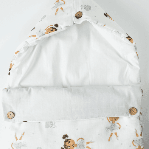 Little Miss Sunshine Baby Carrier Nest (Muslin),Carrying Nest Bag Portable Travelling Bed for Infants for 0-4 Months