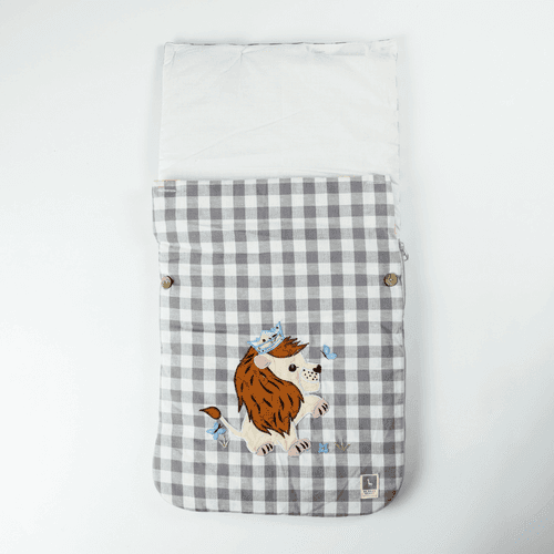 My Little Cub Baby Carrier Nest + Custom Gift Bag (Handcrafted Patchwork)