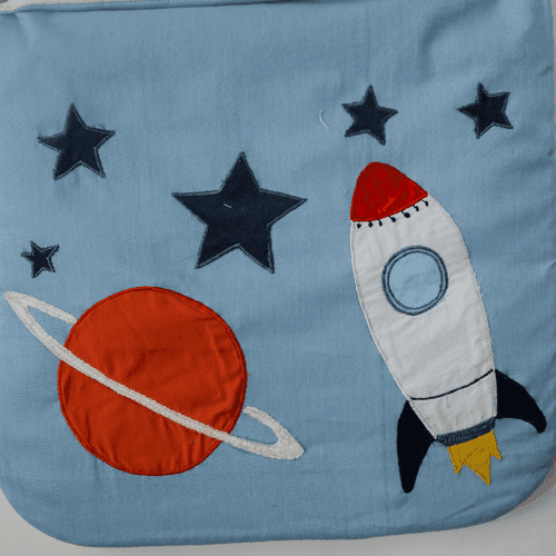 You Are My Universe Baby Carrier Nest + Custom Gift Bag (Handcrafted Patchwork)