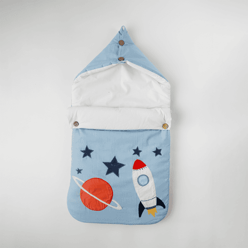 You Are My Universe Baby Carrier Nest + Custom Gift Bag (Handcrafted Patchwork)