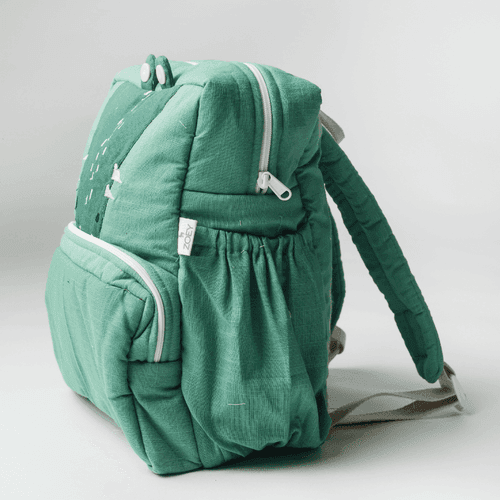 Handcrafted Mr Choms School Backpack (Toddler Bag)