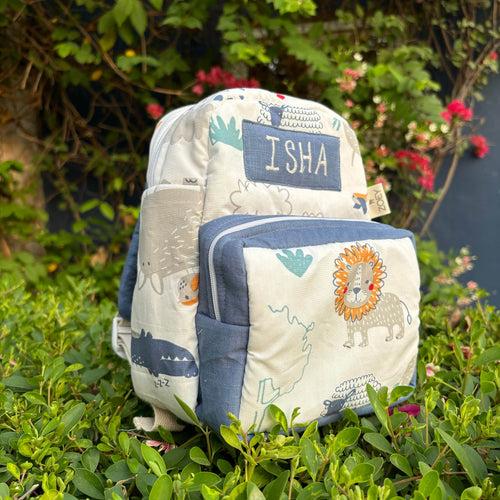 Happy Animal Tribe Bonsai School Backpack (Toddler Bag)