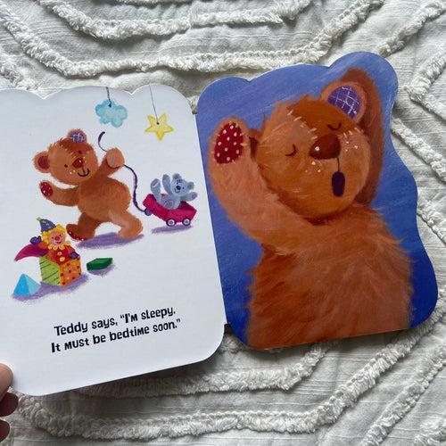 Teddy Bear Says Good Night + Wake Up Set of 2 Children's Book
