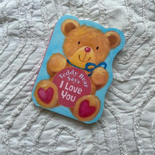 Teddy Bear says I Love You + Let's Hug Set of 2 Books