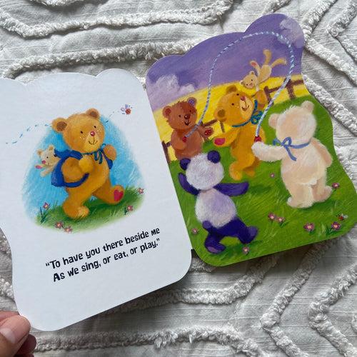 Teddy Bear says I Love You + Let's Hug Set of 2 Books