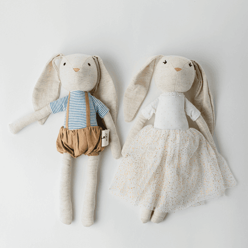 Jojo & Yoko Bunny Soft Toys (Bundle of Two Toys)