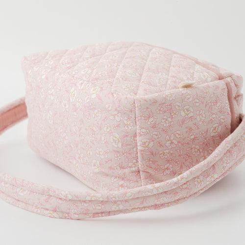 Sakura Blossom Diaper Bag (100% Cotton with diamond Quilting)