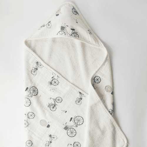 Riders Club Muslin Terry Hooded Towel