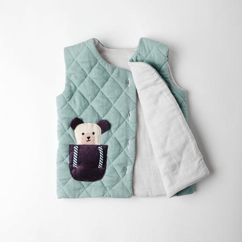 Teddy Loves You  Muslin Jacket