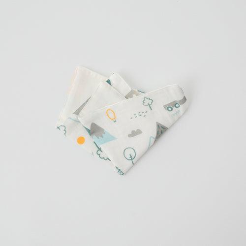 Little Campers Muslin Napkins (Set Of 4)