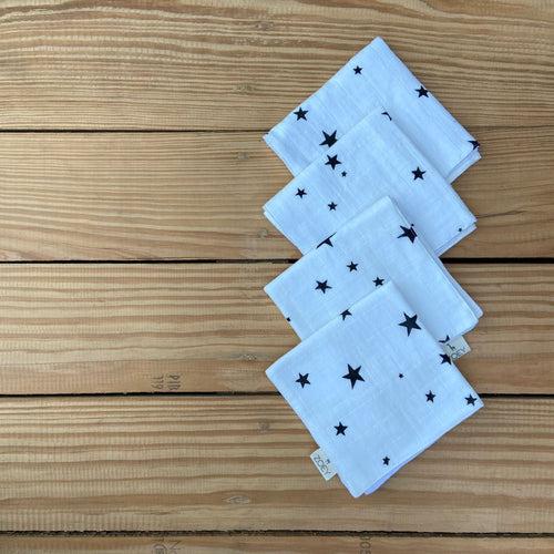 Starlight Muslin Napkins (Set of 4)