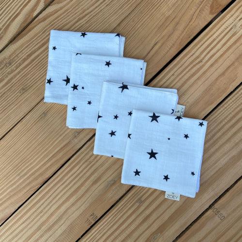 Starlight Muslin Napkins (Set of 4)