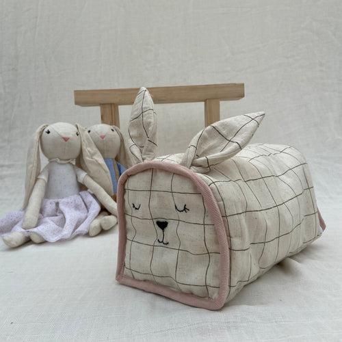 Daddy's Little Astronaut Muslin Essential Combo + Custom Bunny Bag