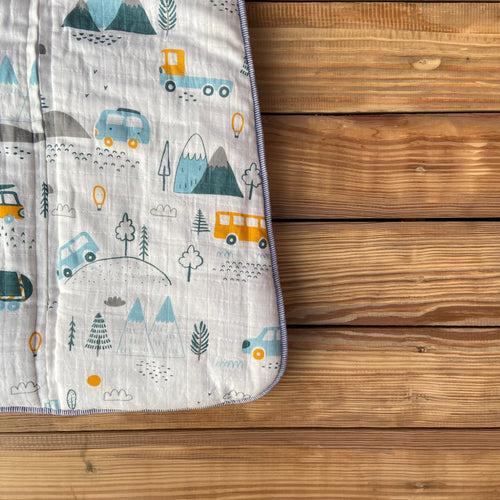 Little Camper Muslin Sleeping Bag (with filling)