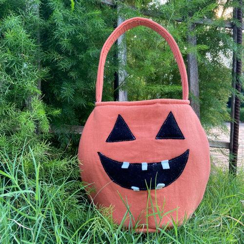 Pumpkin Candy Basket