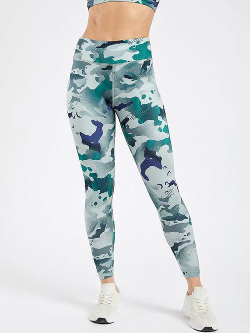 Essential Camo Printed Full Length Leggings #7