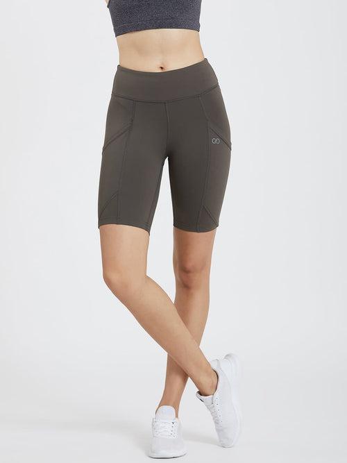 Creeluxe Fierce Dark Grey Women's Shorts