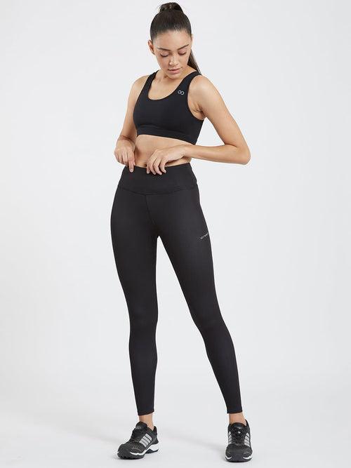 Essential Black Dual Tone Leggings