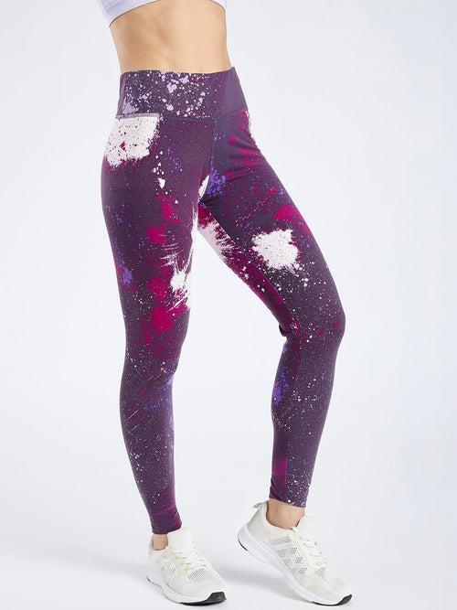 Maxtreme Galaxy Printed Full Length Leggings