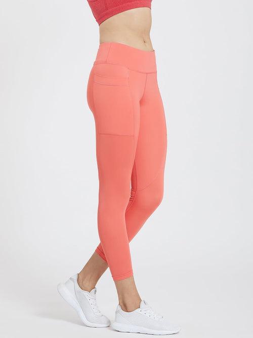 Maxtreme Power me Coral Ankle Pocket Leggings