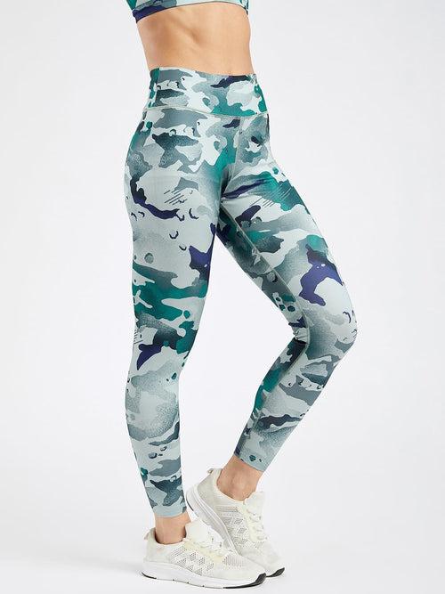 Essential Camo Printed Full Length Leggings #7