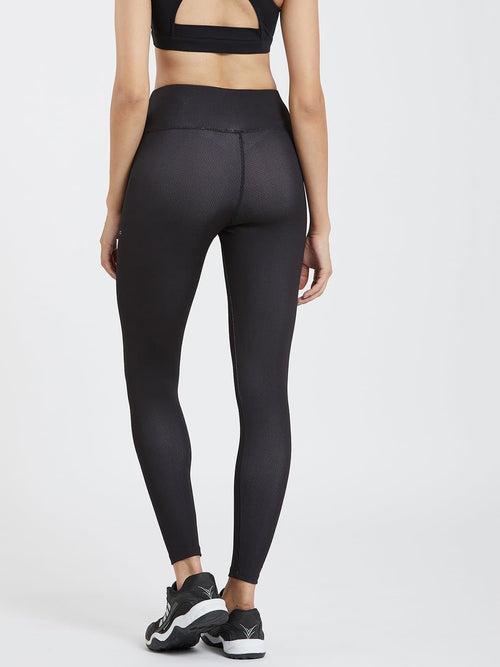 Essential Black Dual Tone Leggings