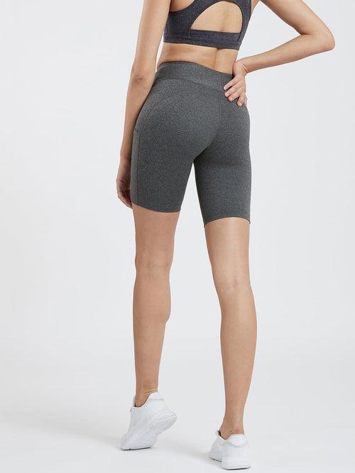 Creeluxe Fierce Charcoal Grey Women's Shorts