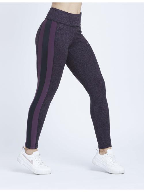 Essential Side Paneled Marl Full Length Leggings