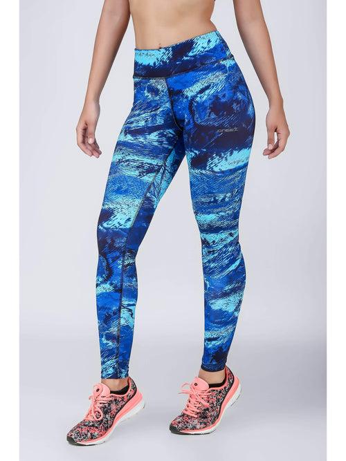 Essential Aqua Life Printed Leggings