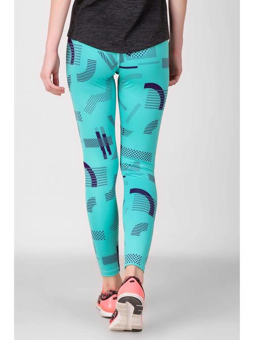 Essential Mint Geometrical Leggings