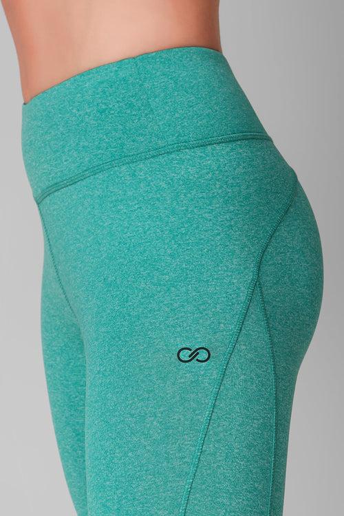 Essential Hardcore Seafoam Green Marl Capri Leggings