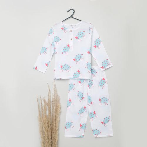 'A Flock of Sheep'  Kurta Pyjama Set