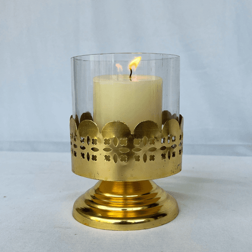 Metal Laser-cut Candle Stand