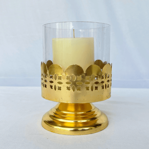 Metal Laser-cut Candle Stand