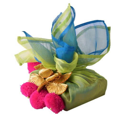 Wraps with gota pompom (Set of 2)