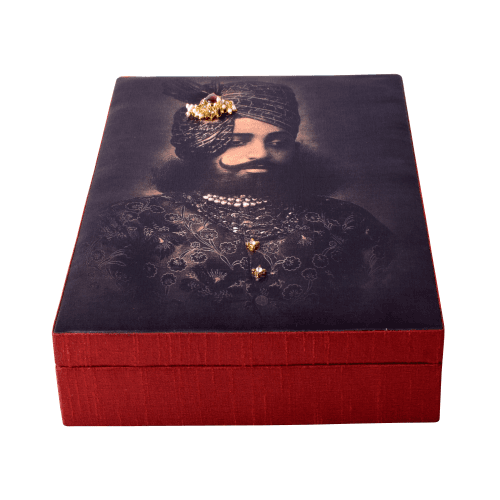 Brown Maharaja Suit Box