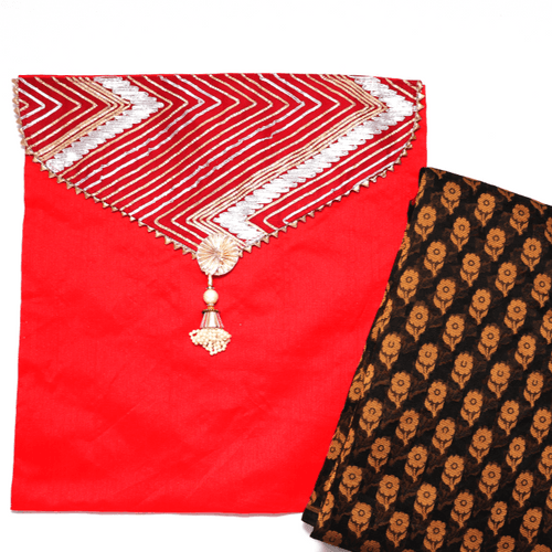 Gota Wave Theme Saree / Suit Cover