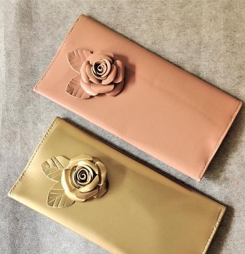 Leatherite Rose Envelope