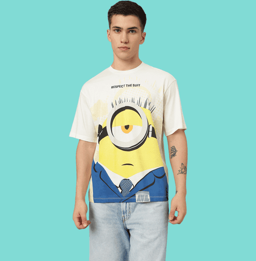 Despicable Me 1894 Off White Mens T Shirt