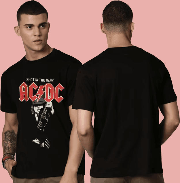 AC DC 0318 Black Mens T Shirt