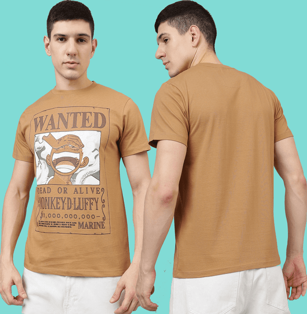 One Piece 2058 Caramel Mens T Shirt