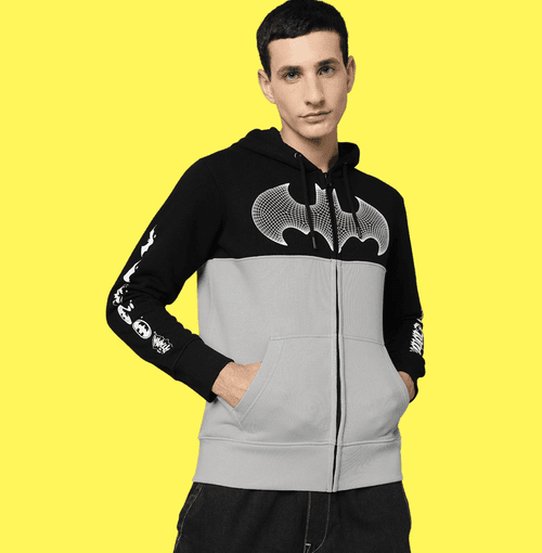 Batman 0216 Black/Dawn Grey Hoodie