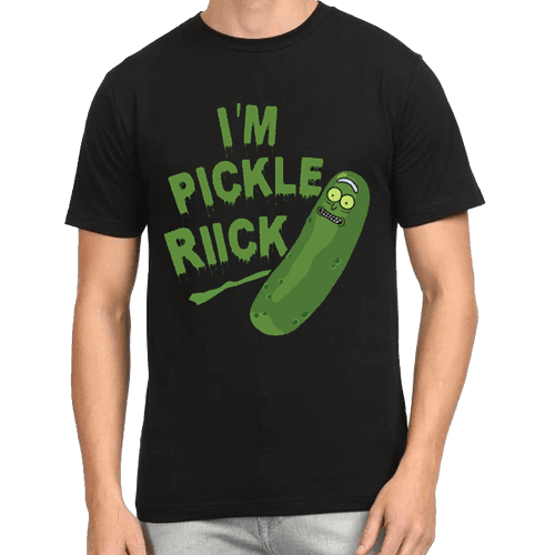 Rick And Morty 1414 Black Mens T Shirt