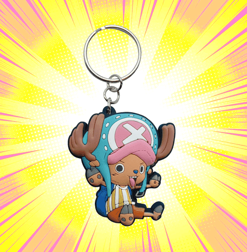 One Piece Chopper Sd Pvc Keychain