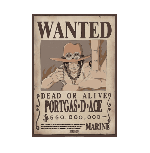 One Piece Wanted Ace Maxi Poster