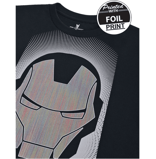 Iron Man 0137 Sky Captaion Navy Mens T Shirt