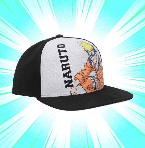 Naruto 921 Grey Navy Kids Boys Cap